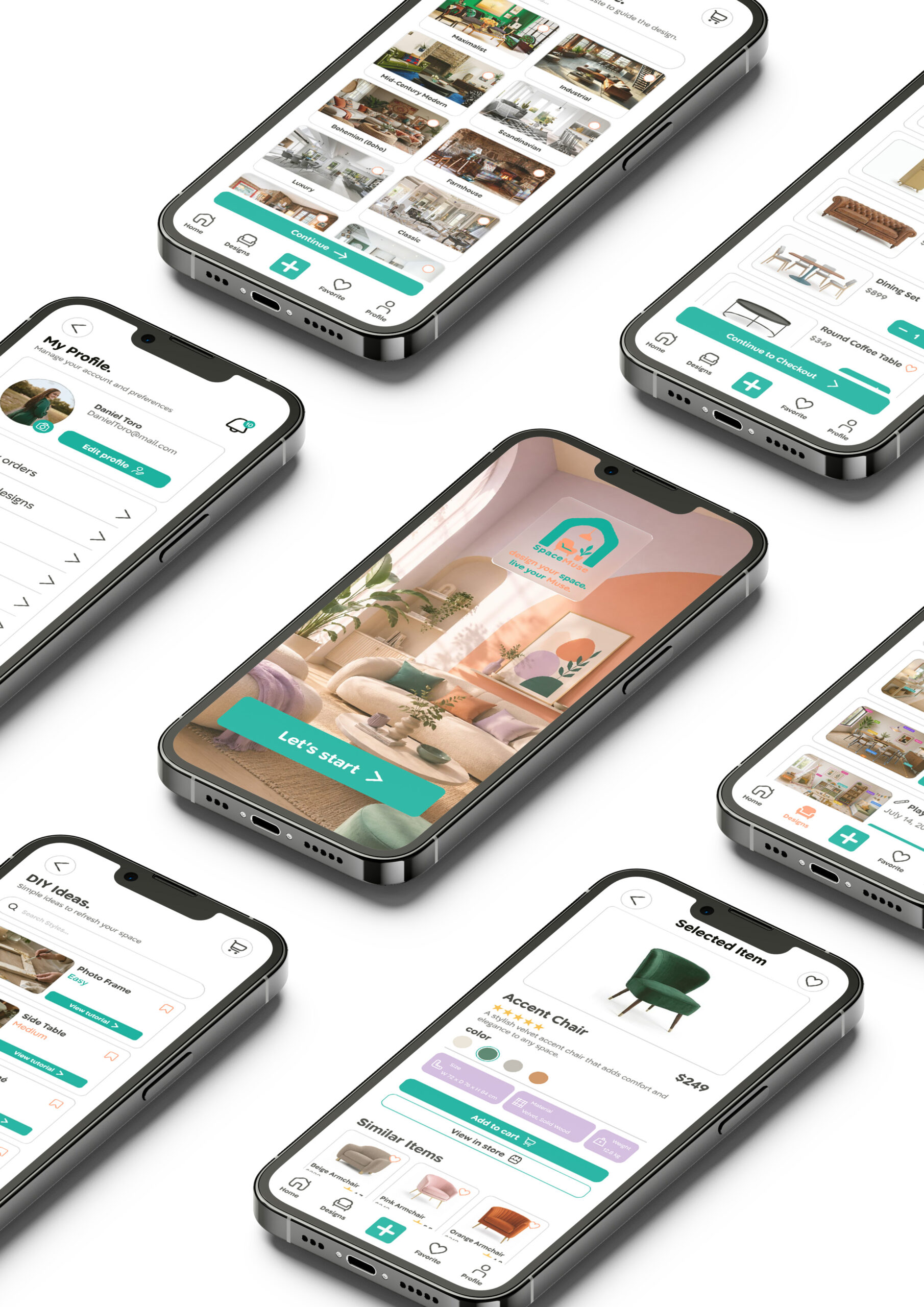 Space Muse mobile application